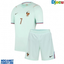 Francuska Ousmane Dembele #7 Gostujuci Dres za djecu SP 2026 Kratak Rukav (+ Kratke hlače)